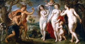 The Judgment of Paris-Meseo Del Prado by Peter Paul Rubens The Judgment of Paris-Meseo Del Prado by Peter Paul Rubens