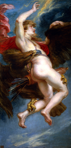 The Rape of Ganymede by Peter Paul Rubens The Rape of Ganymede by Peter Paul Rubens