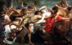 The Rape of Hippodame by Peter Paul Rubens The Rape of Hippodame by Peter Paul Rubens