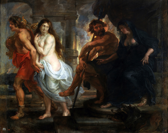 Orpheus and Eurydice by Peter Paul Rubens, oil painting reproduction on canvas Orpheus and Eurydice by Peter Paul Rubens