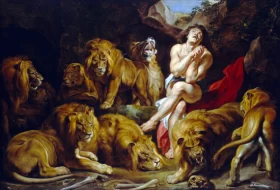 Daniel in the Lions' Den by Peter Paul Rubens Daniel in the Lions' Den by Peter Paul Rubens