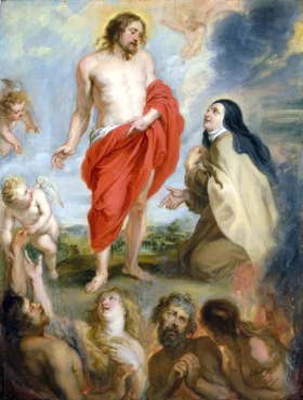 Teresa of Ávila 1633 by Peter Paul Rubens