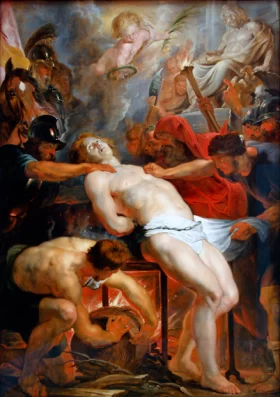 The Martyrdom of St. Lawrence 1614 by Peter Paul Rubens The Martyrdom of St. Lawrence 1614 by Peter Paul Rubens