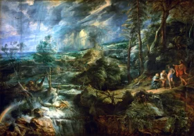Landscape with Philemon and Baucis by Peter Paul Rubens Landscape with Philemon and Baucis by Peter Paul Rubens