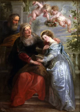 Education of Virgin Mary by Peter Paul Rubens Education of Virgin Mary by Peter Paul Rubens
