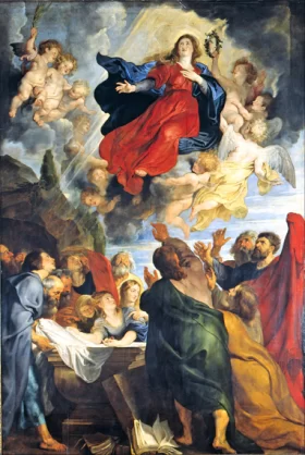 The Assumption of the Virgin Mary by Peter Paul Rubens The Assumption of the Virgin Mary by Peter Paul Rubens