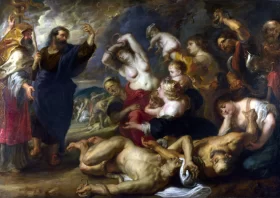 The Brazen Serpent by Peter Paul Rubens The Brazen Serpent by Peter Paul Rubens