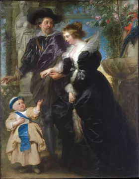 Rubens, his wife Helena Fourment, and their son Frans 1635 by Peter Paul Rubens Rubens, his wife Helena Fourment, and their son Frans 1635 by Peter Paul Rubens