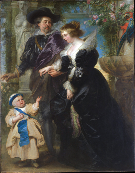 Rubens, his wife Helena Fourment, and their son Frans 1635 by Peter Paul Rubens, oil painting reproduction on canvas Rubens, his wife Helena Fourment, and their son Frans 1635 by Peter Paul Rubens