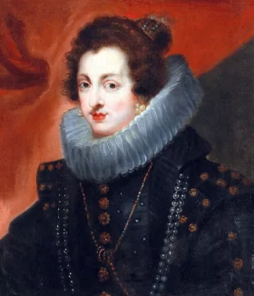 Portrait of Isabella of Bourbon, Queen of Spain by Peter Paul Rubens Portrait of Isabella of Bourbon, Queen of Spain by Peter Paul Rubens