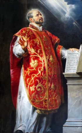 Saint Ignatius of Loyola by Peter Paul Rubens