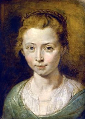 Portrait of a young Girl by Peter Paul Rubens Portrait of a young Girl by Peter Paul Rubens