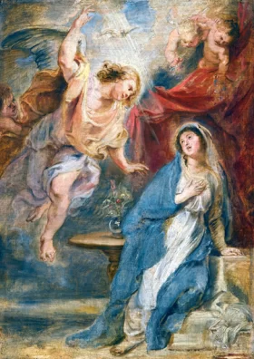 The Annunciation by Peter Paul Rubens