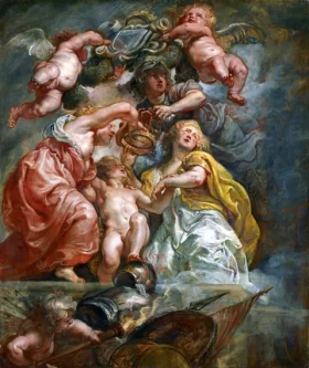 The Union of England and Scotland by Peter Paul Rubens