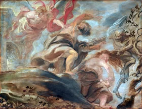 Expulsion from the Garden of Eden 1620 by Peter Paul Rubens