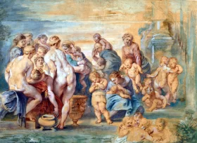 Birth of Apollo and Diana by Peter Paul Rubens Birth of Apollo and Diana by Peter Paul Rubens