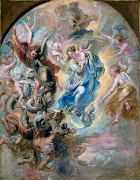 The Virgin As the woman of the Apocalypse by Peter Paul Rubens The Virgin As the woman of the Apocalypse by Peter Paul Rubens