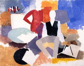 July Fourteenth by Roger Fresnaye
