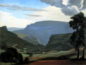 Landscape at Hauteville by Roger Fresnaye Landscape at Hauteville by Roger Fresnaye