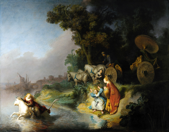 The abduction of Europa 1632 by Rembrandt, oil painting reproduction on canvas The abduction of Europa 1632 by Rembrandt