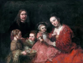 Portrait of a family by Rembrandt Portrait of a family by Rembrandt