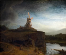 The Mill by Rembrandt The Mill by Rembrandt