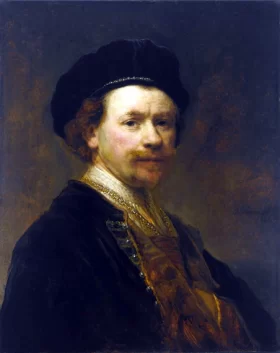Self-Portrait 1636-38 by Rembrandt Self-Portrait 1636-38 by Rembrandt