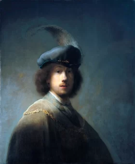 SELF-PORTRAIT, AGE 23, 1629 by Rembrandt SELF-PORTRAIT, AGE 23, 1629 by Rembrandt
