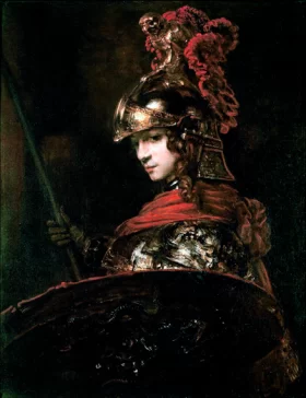 Pallas Athena 1655 by Rembrandt Pallas Athena 1655 by Rembrandt