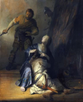 Samson and Delilah 1630 by Rembrandt Samson and Delilah 1630 by Rembrandt