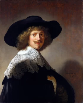 Portrait of Antonie Coopal 1635 by Rembrandt Portrait of Antonie Coopal 1635 by Rembrandt
