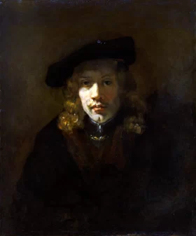 Man in a Beret by Rembrandt Man in a Beret by Rembrandt
