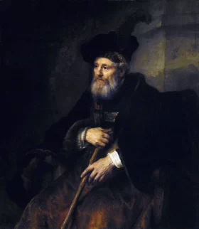 Portrait of an Old Man 1645 by Rembrandt