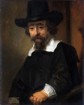Portrait of Ephraim Bueno by Rembrandt