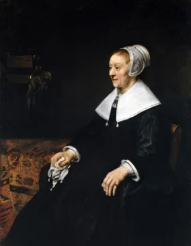 Catrina Hooghsaet 1657 by Rembrandt
