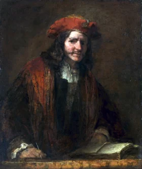 The Man with the Red Cap by Rembrandt The Man with the Red Cap by Rembrandt