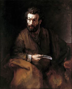 St. Bartholomew 1657 by Rembrandt St. Bartholomew 1657 by Rembrandt