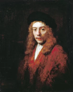 A Young man, perhaps the Artist's Son Titus 1663 by Rembrandt A Young man, perhaps the Artist's Son Titus 1663 by Rembrandt