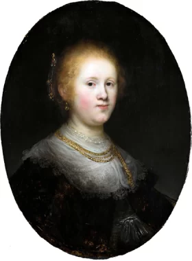 Portrait of a Young Woman (Allentown) 1632 by Rembrandt