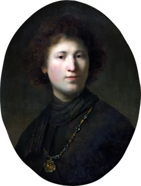 Young Man with a Gold Chain by Rembrandt Young Man with a Gold Chain by Rembrandt
