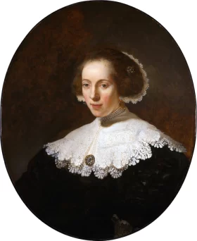 Portrait of a Young Woman by Rembrandt Portrait of a Young Woman by Rembrandt