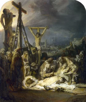 Lamentation of Christ 1635 by Rembrandt