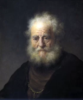 Old Man with a Gold Chain 1632 by Rembrandt Old Man with a Gold Chain 1632 by Rembrandt