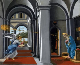 The Annunciation by Sandro Botticelli