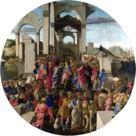Adoration of the Magi by Sandro Botticelli