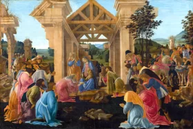 The Adoration of the Magi by Sandro Botticelli