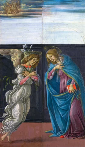 The Annunciation by Sandro Botticelli