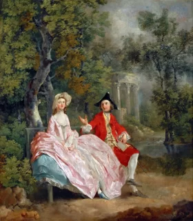 Conversation in a Park 1746 by Thomas Gainsborough Conversation in a Park 1746 by Thomas Gainsborough