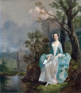 Portrait of a Woman 1750 by Thomas Gainsborough Portrait of a Woman 1750 by Thomas Gainsborough