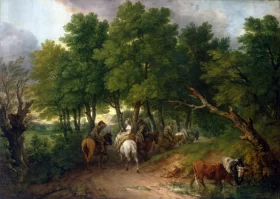 Road from Market by Thomas Gainsborough Road from Market by Thomas Gainsborough